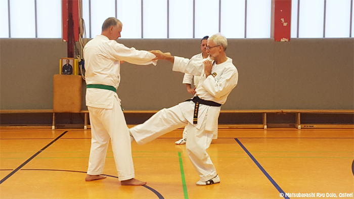 Kataanwendung mit Gegenmaßnahme