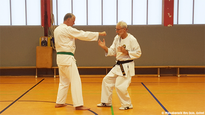 Kataanwendung Vorbereitung auf den Gegenangriff